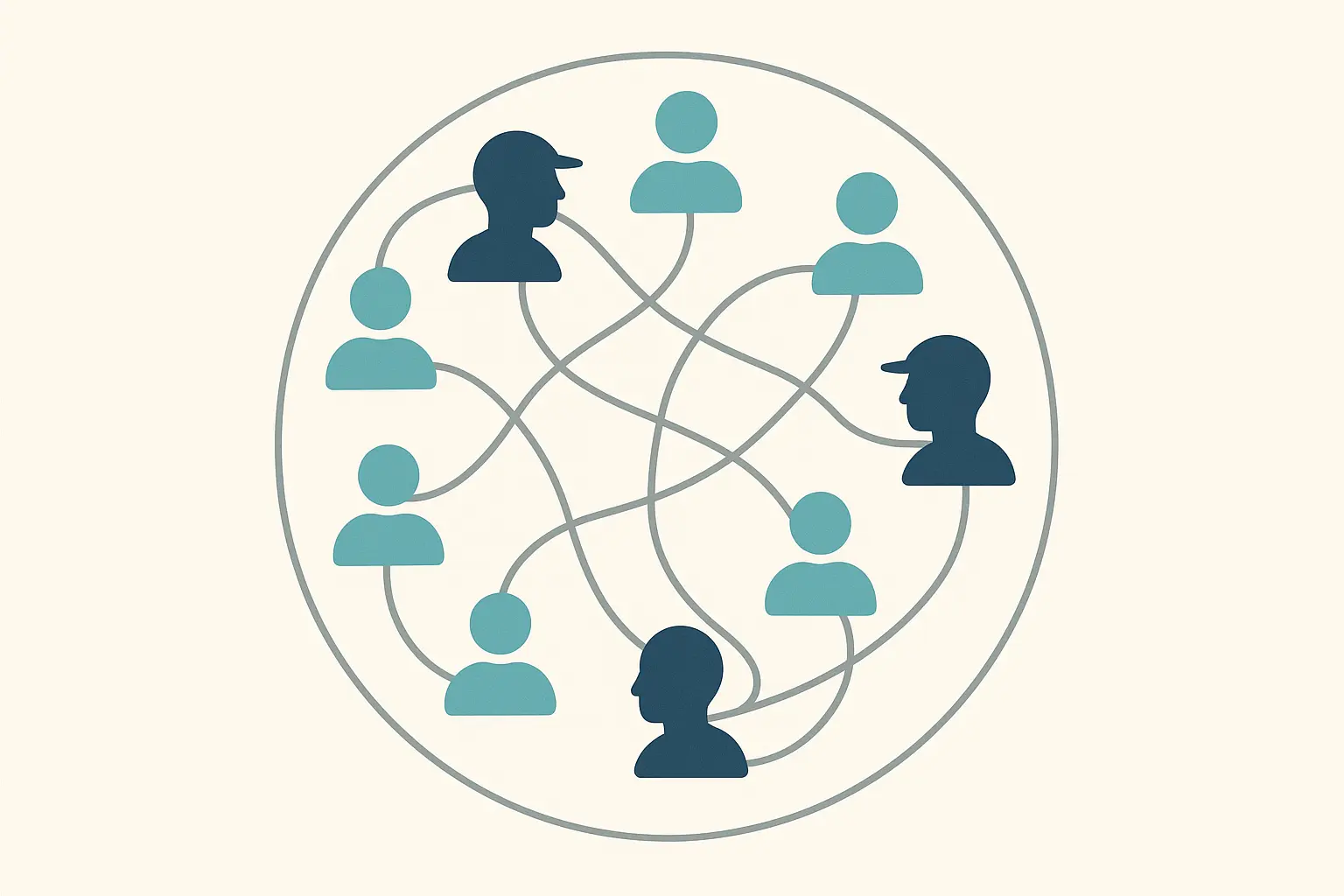 Uber driver and rider network effects diagram