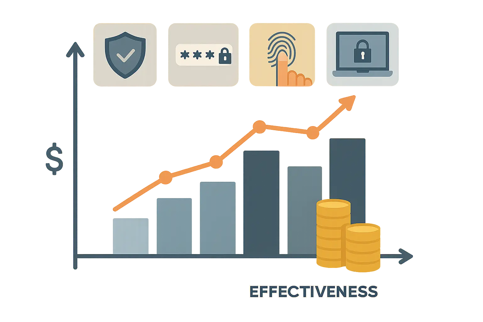 Fraud prevention ROI analysis chart