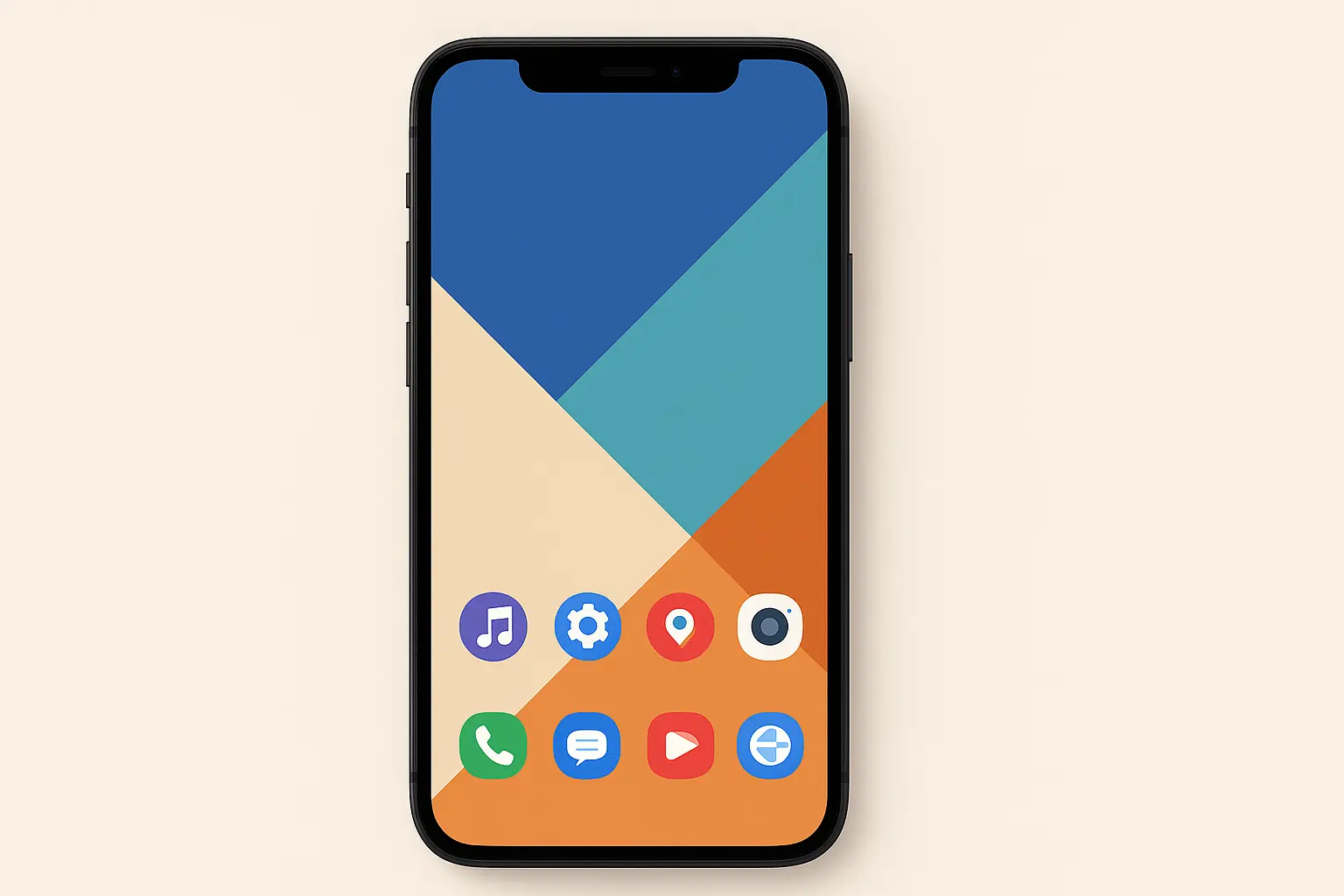 Minimalist phone wallpaper collection showcase