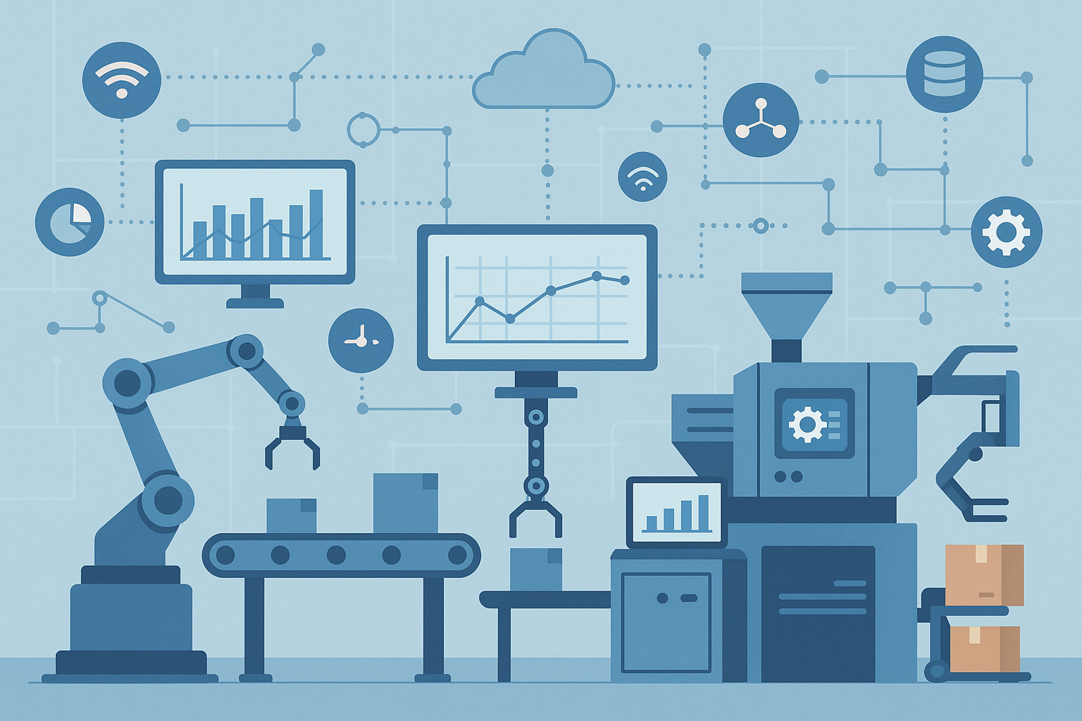 Smart factory automation systems