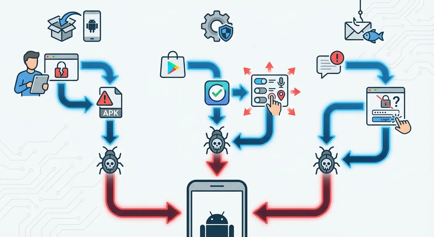 Android app permissions settings screen