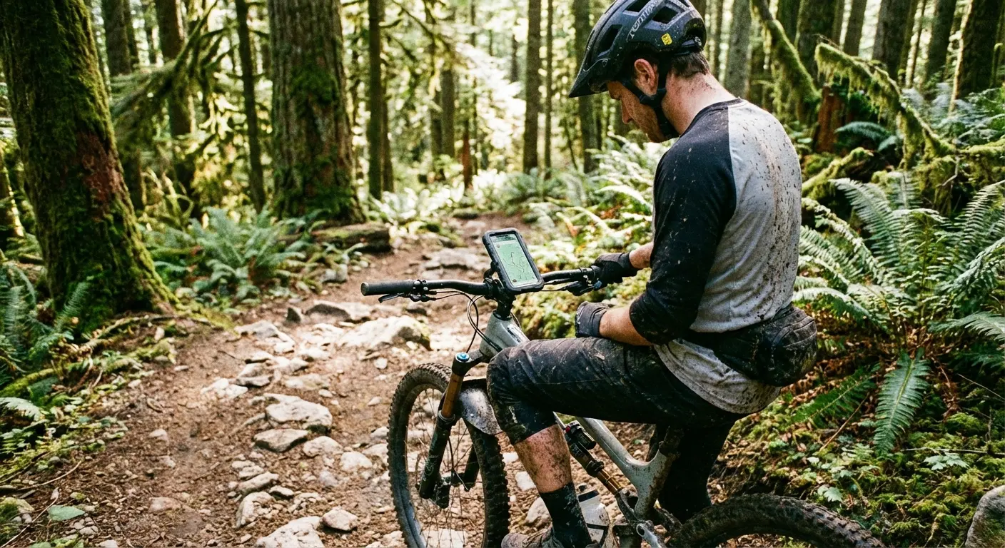 Rokform magnetic phone case mounted on gym equipment