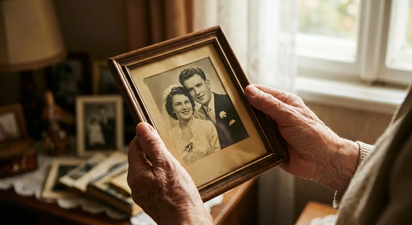 Man struggling to write a eulogy for his wife of 40 years