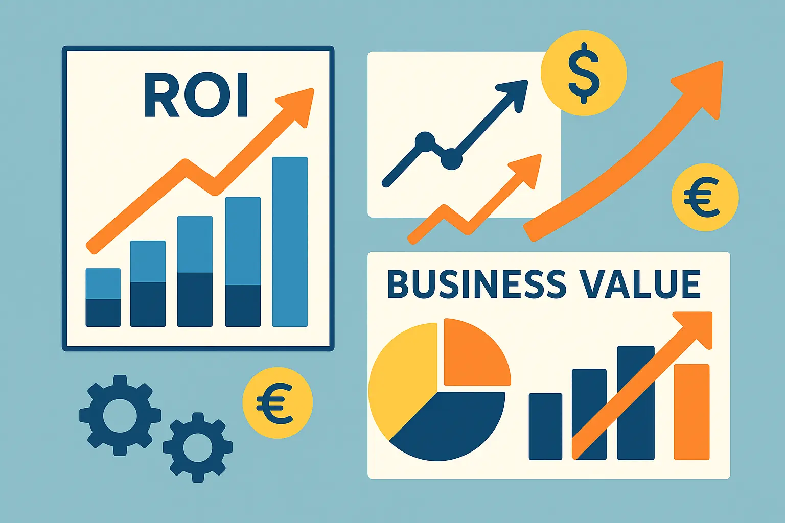Business value presentation for salary negotiation
