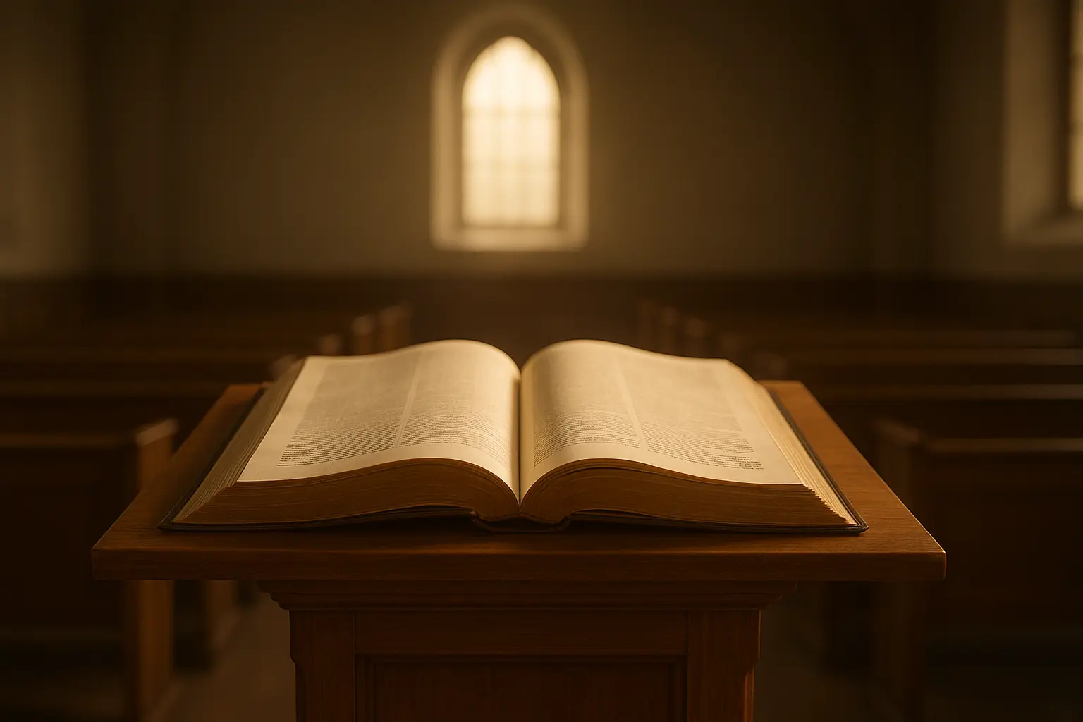 Bible open with highlighted verses for eulogy selection