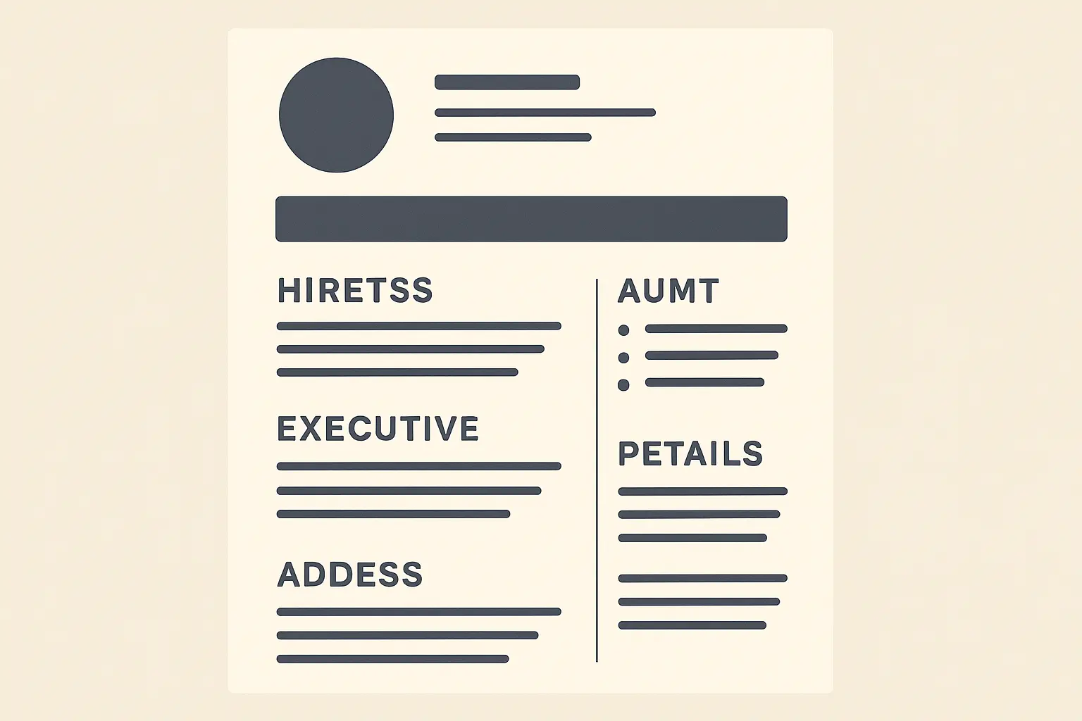 Senior-level graphic designer resume templates