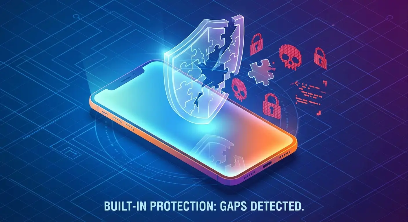 Android app permissions screen on smartphone
