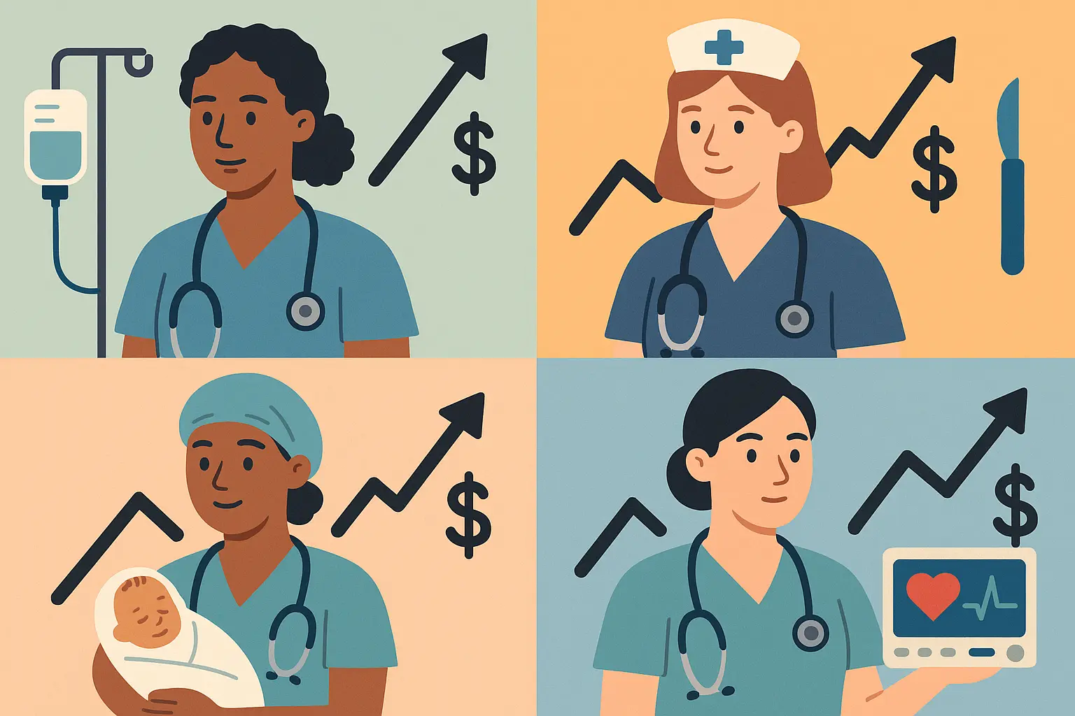 Nursing specialization salary benefits