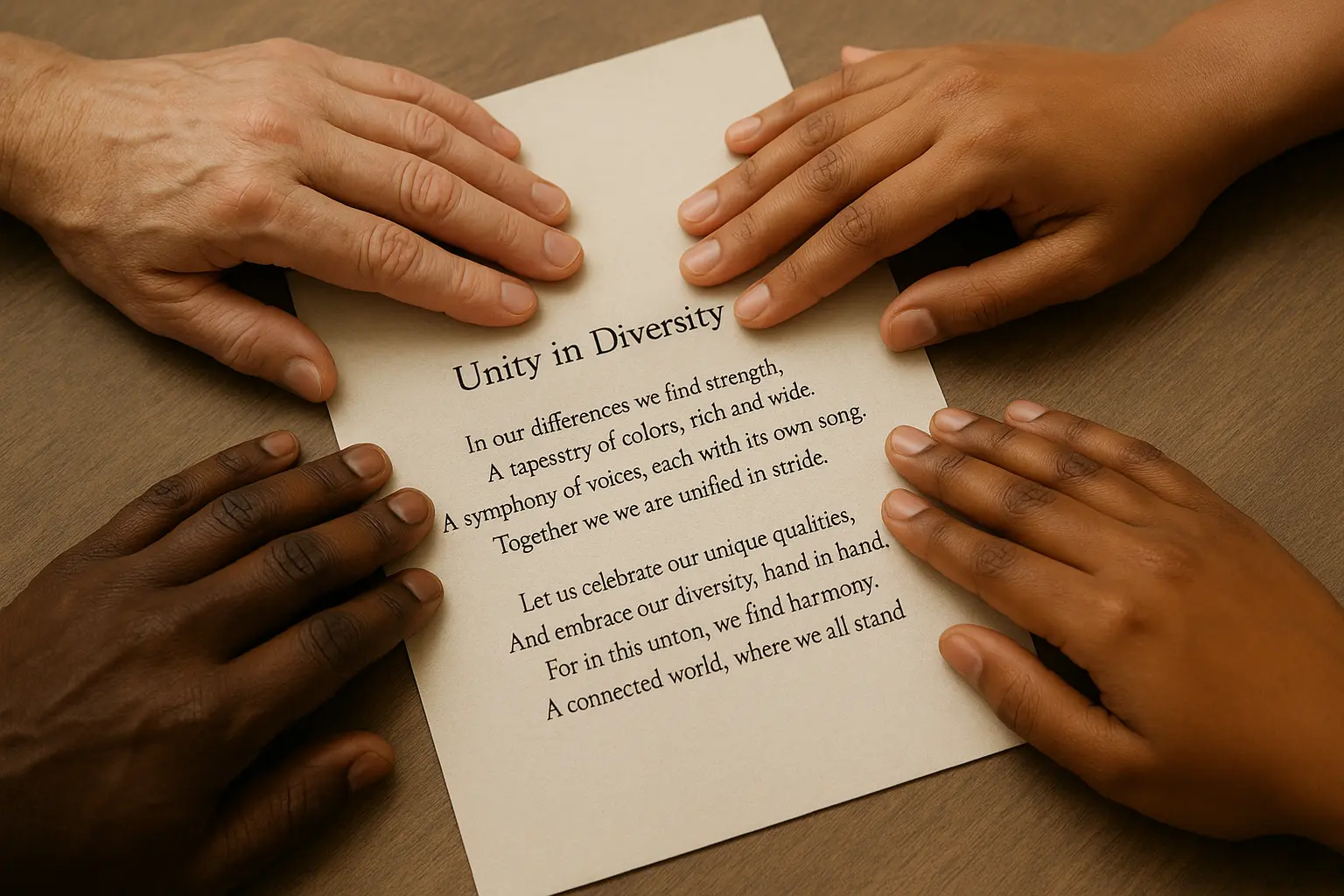 Multicultural celebration of life poetry traditions