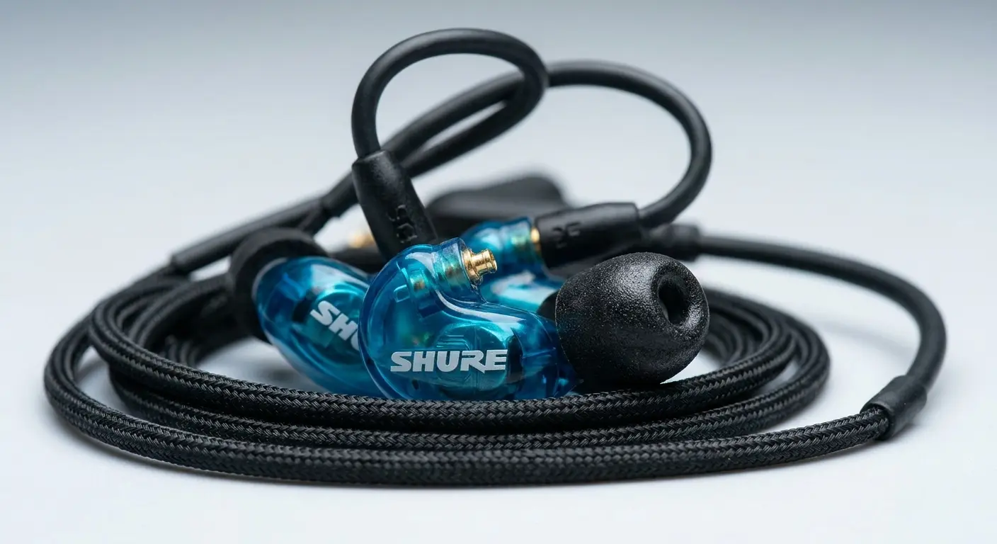 Shure AONIC 215 earbuds with detachable cable