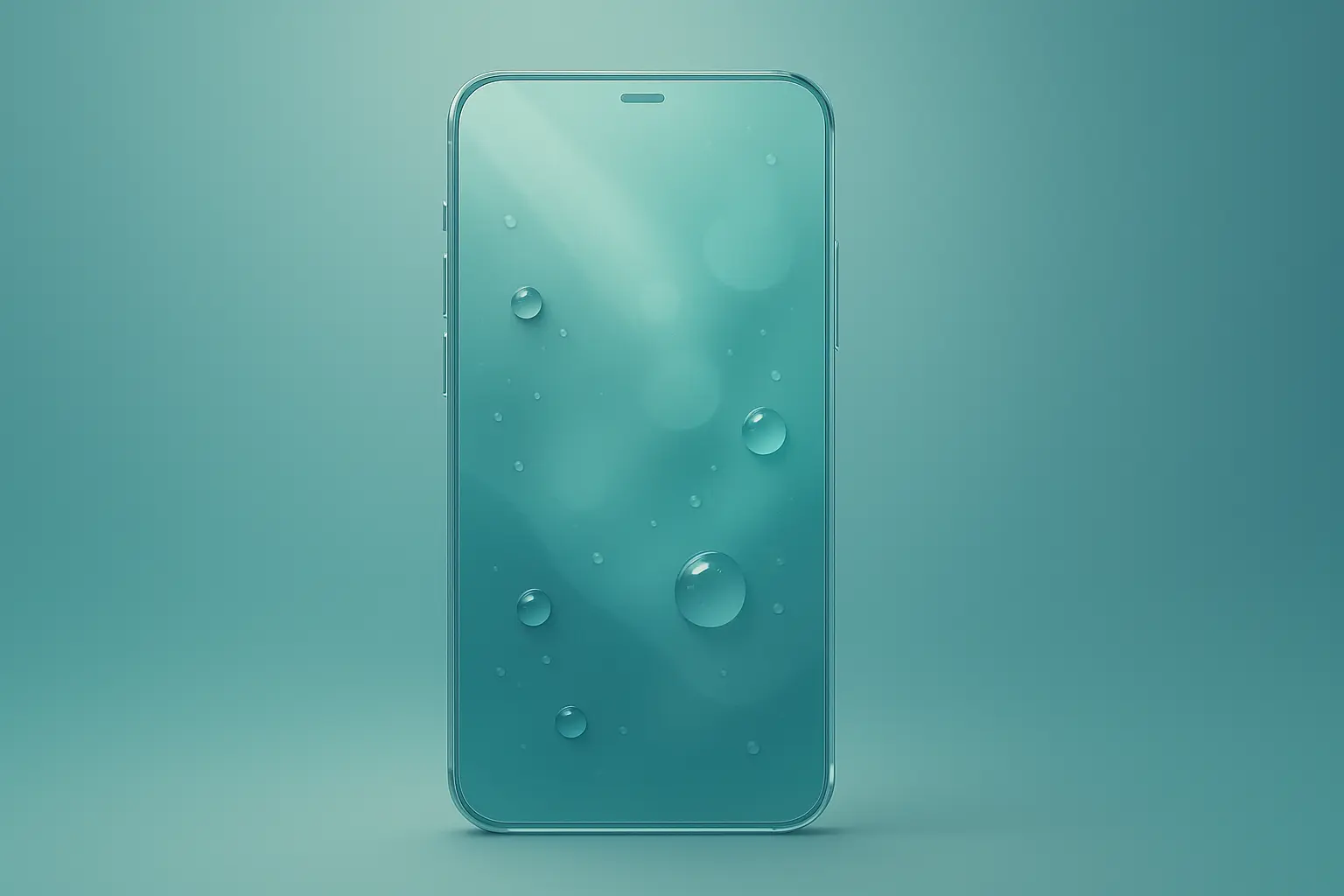 Frutiger Aero phone wallpaper design