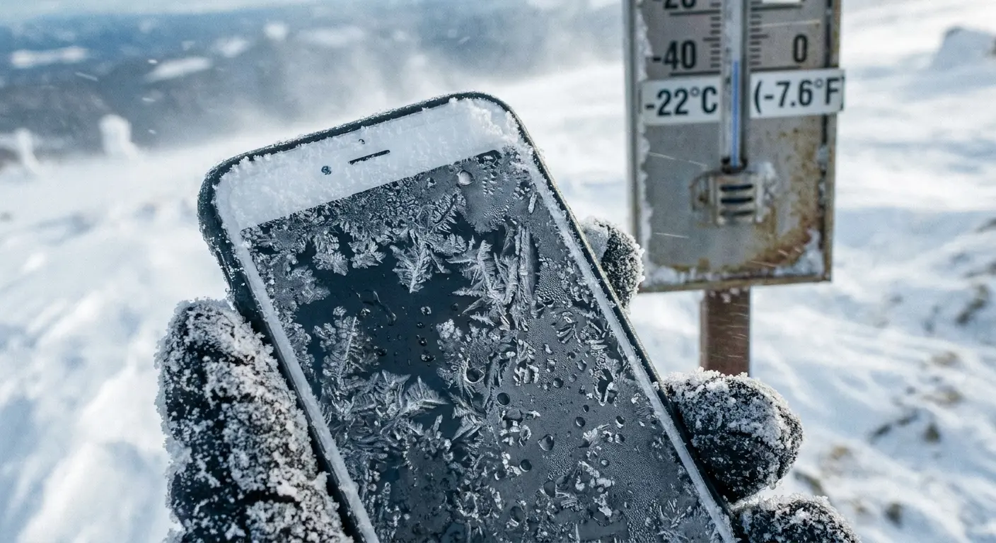 Temperature impact on touchscreen glove performance