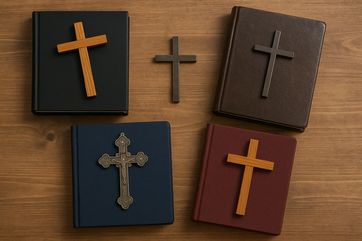 Different religious denominations and biblical traditions