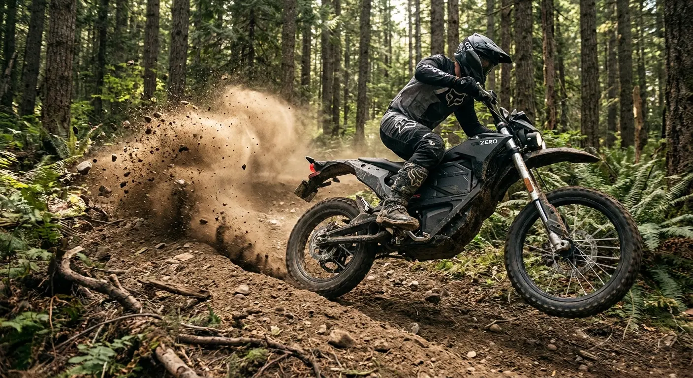 Zero FX dual sport electric motorcycle
