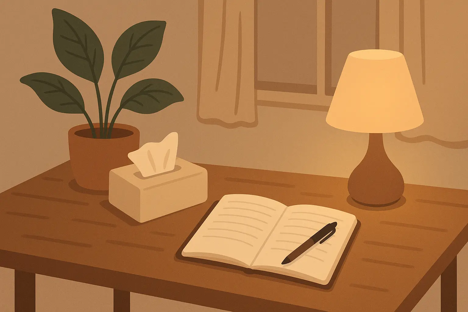 Managing grief while writing eulogy