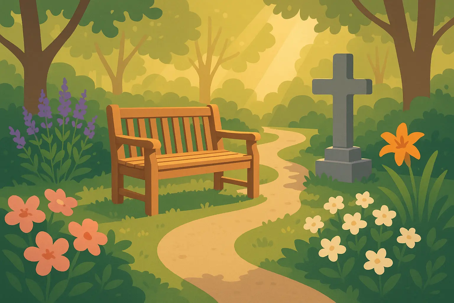 Grandmother and grandchild sharing a tender moment