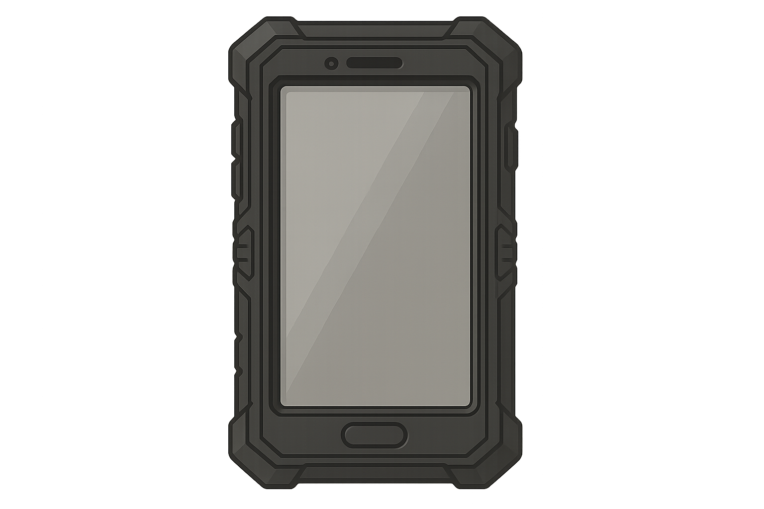 Rokform rugged phone case protecting NFL wallpaper display