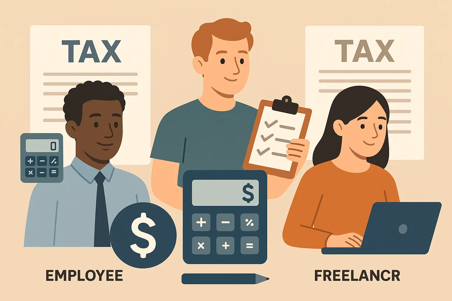 Employment type calculation differences