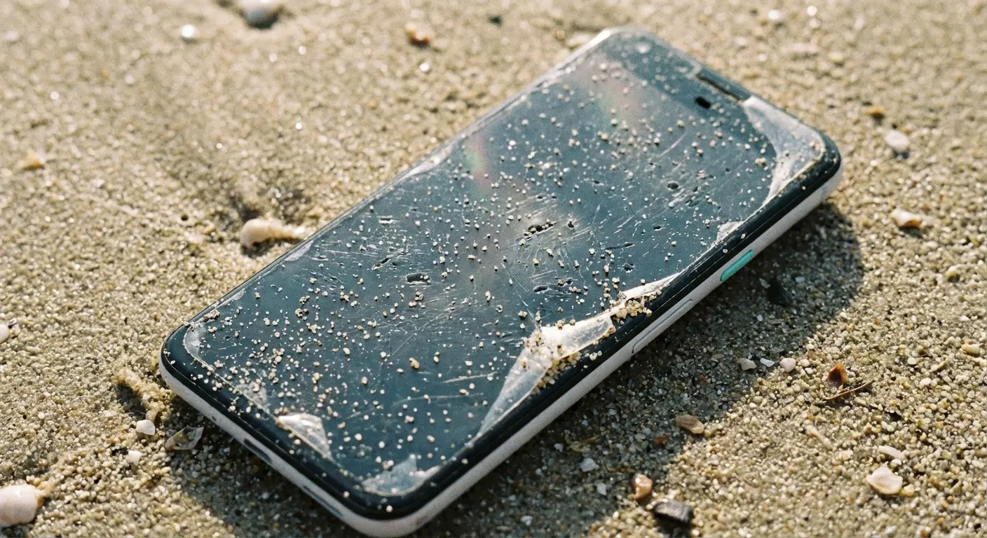 Testing screen protectors in actual outdoor conditions where they'll be used