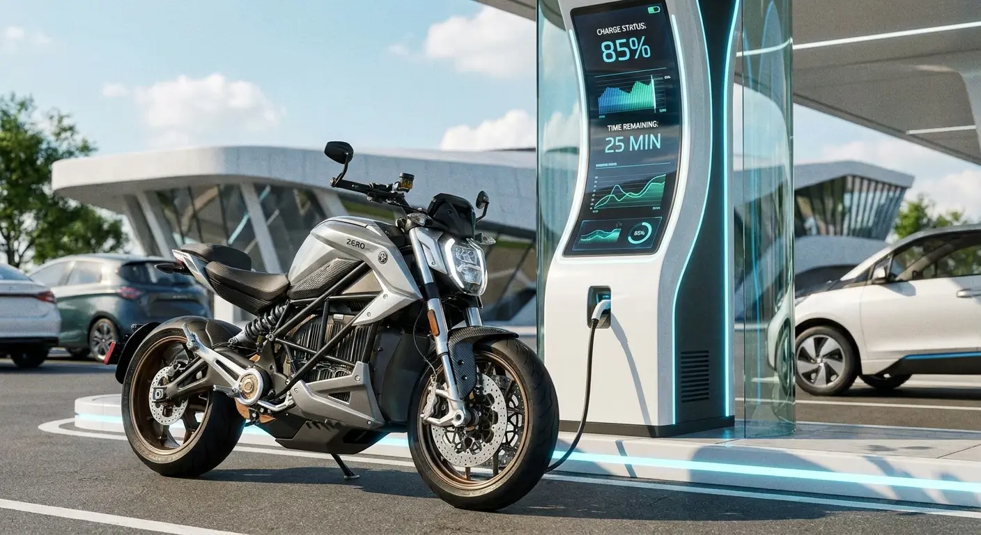 Zero SR/F electric motorcycle