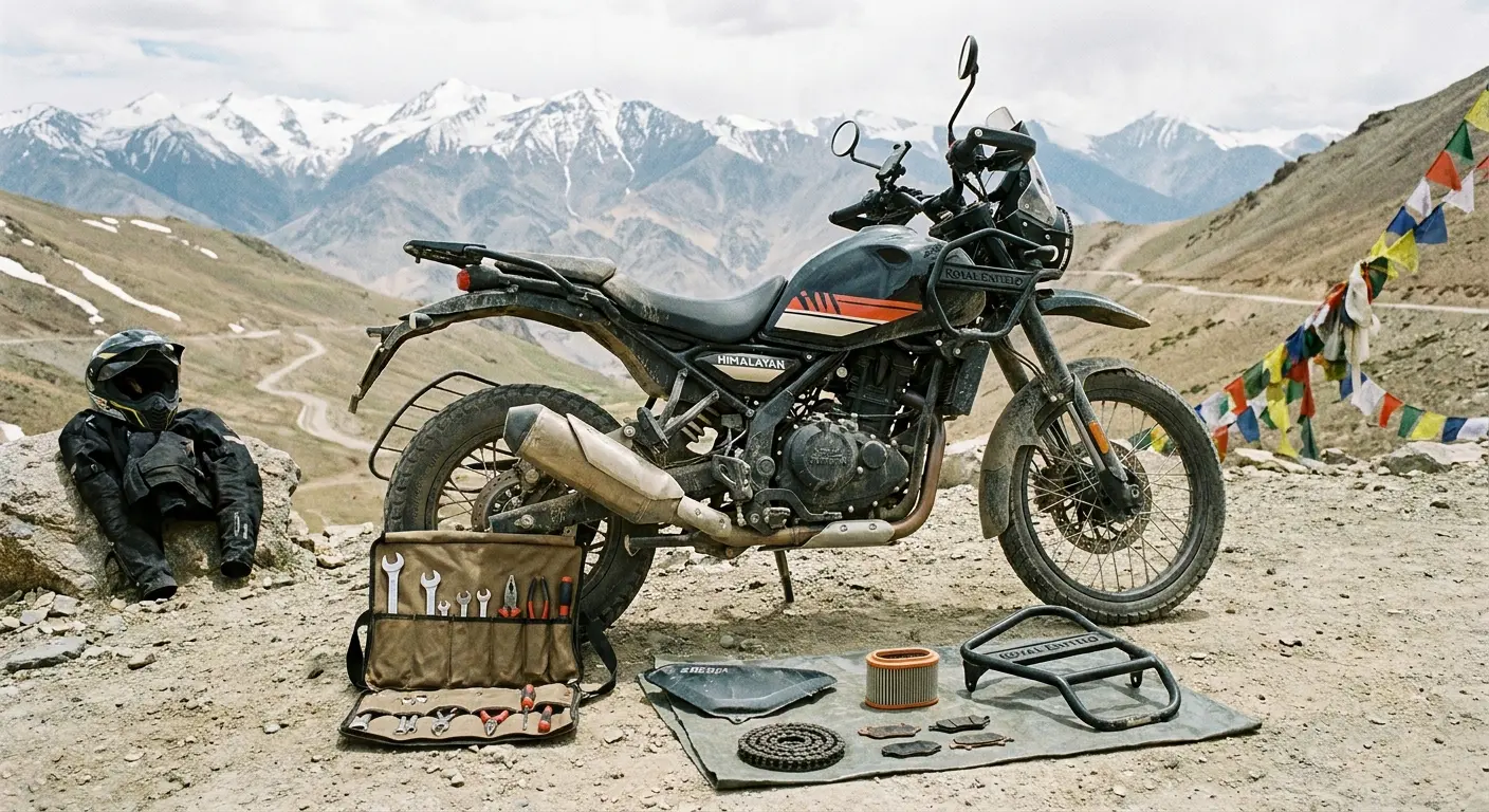 Royal Enfield Himalayan 450 dual-sport bike