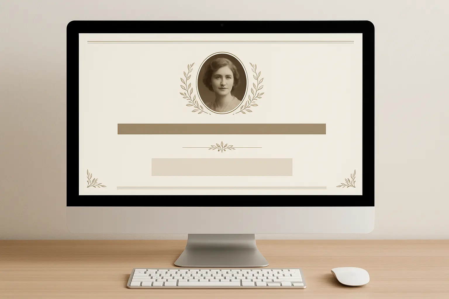 Digital memorial archives