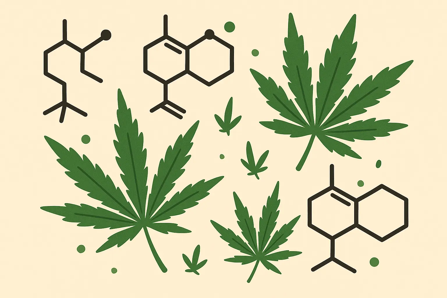 Terpene profile breakdown for Do Si Dos strain