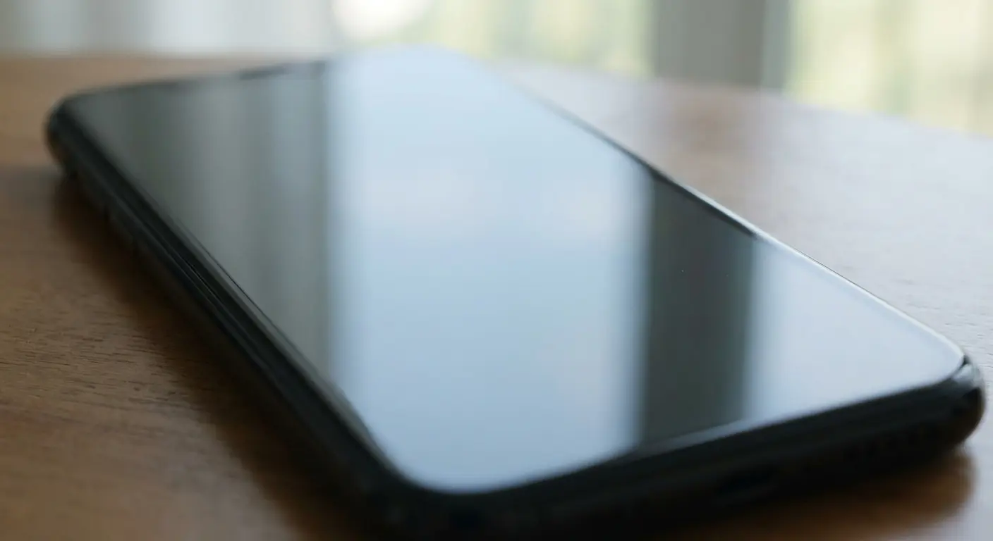 iPhone screen protector comparison display