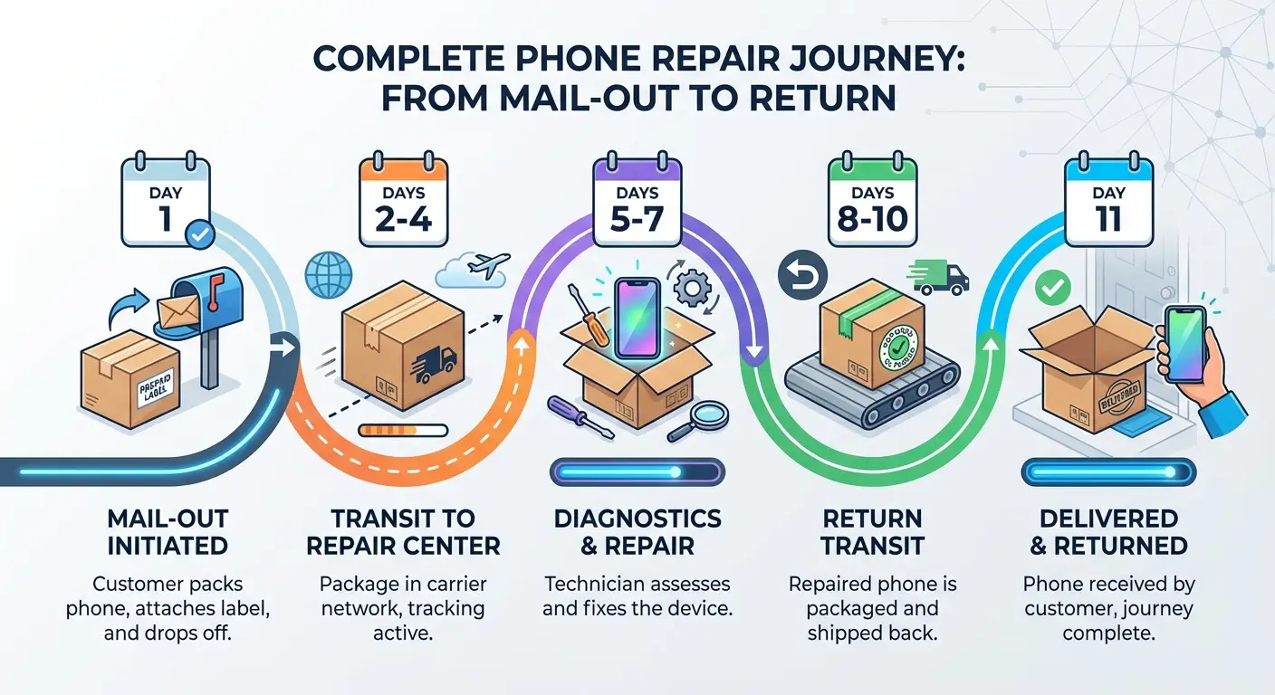 How long you'll actually be without your phone (way longer than they say)