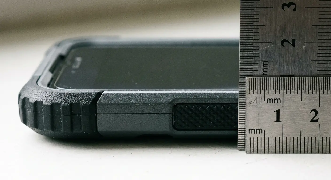 Raised bezel phone case protection