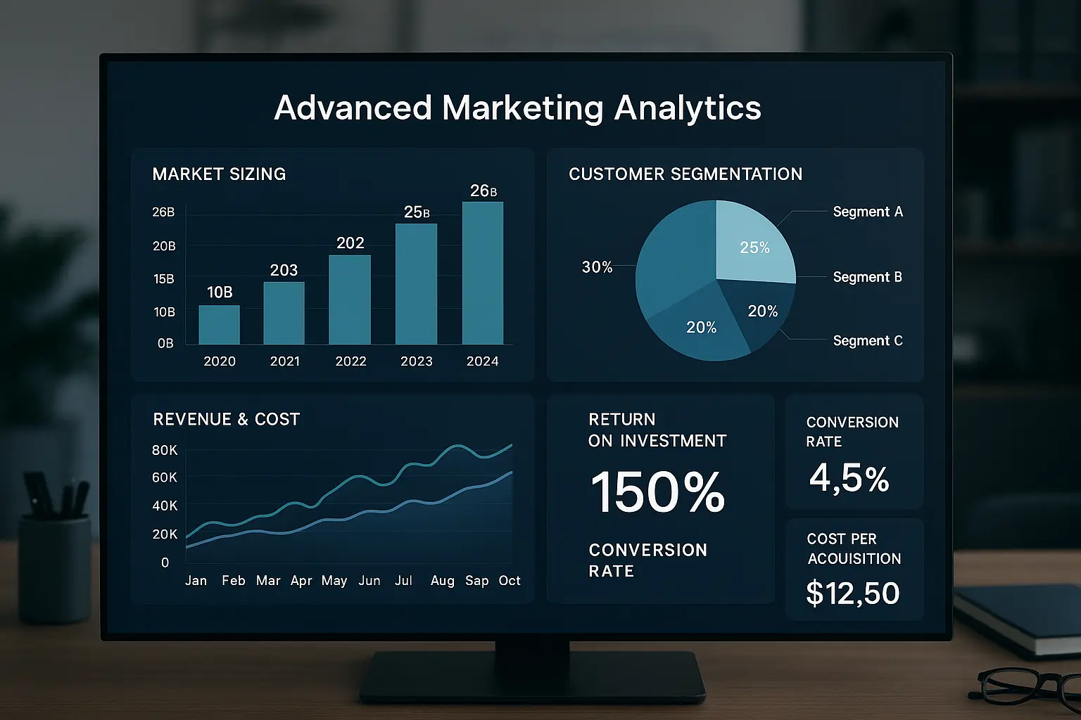 Marketing agency market analysis approach