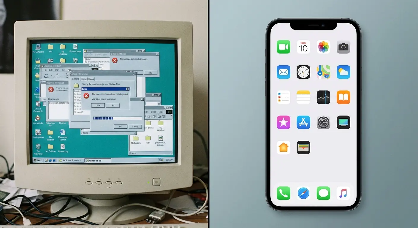 Phone security architecture comparison desktop vs mobile