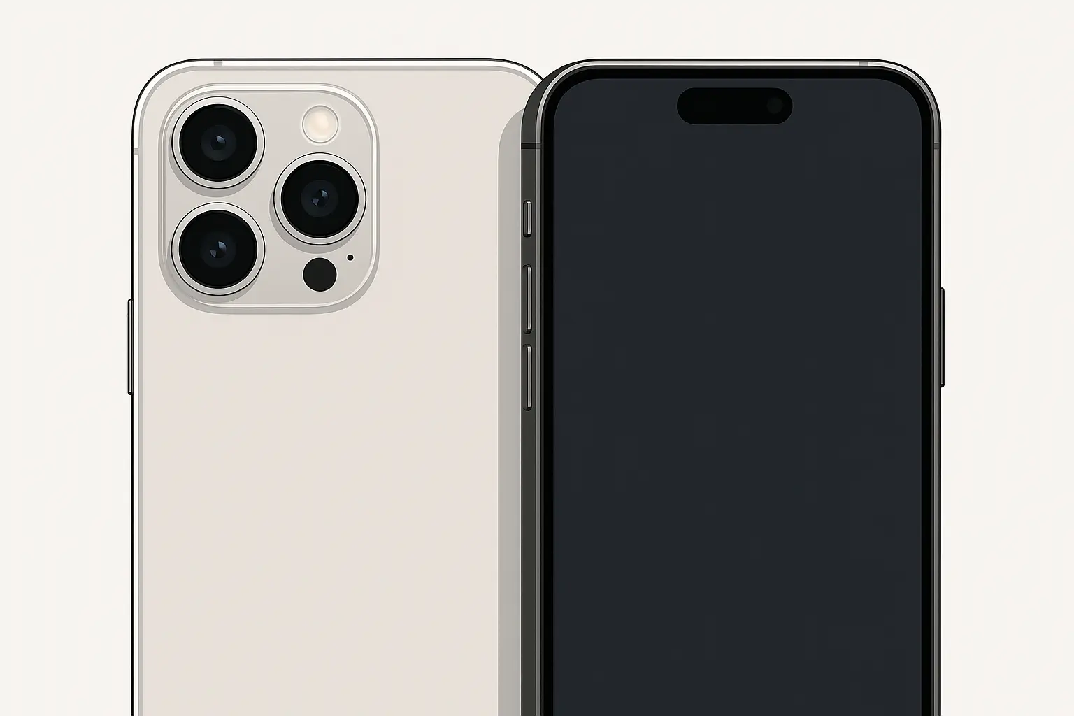 Premium Pro iPhone models showcasing iOS 26 features