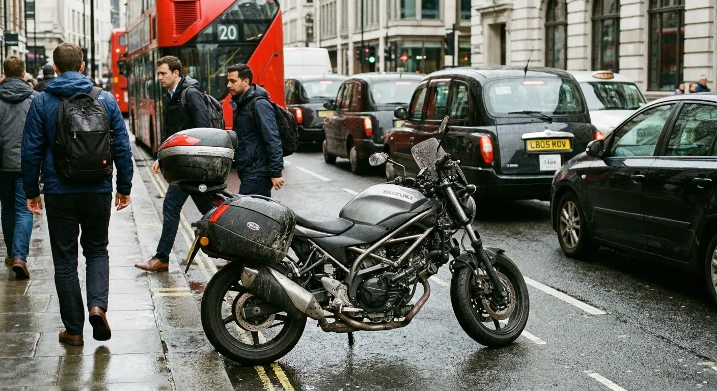 Suzuki SV650 naked street bike