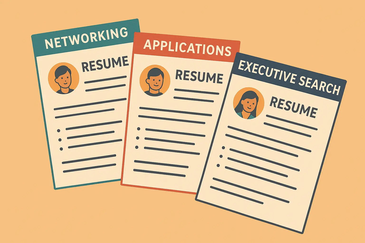 Strategic resume editing approaches