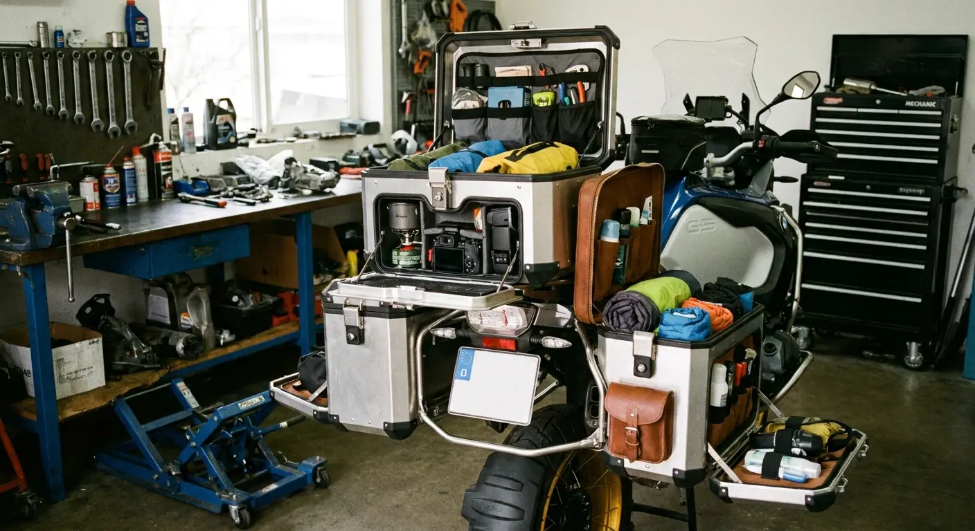 Indian Roadmaster full-dress touring bike