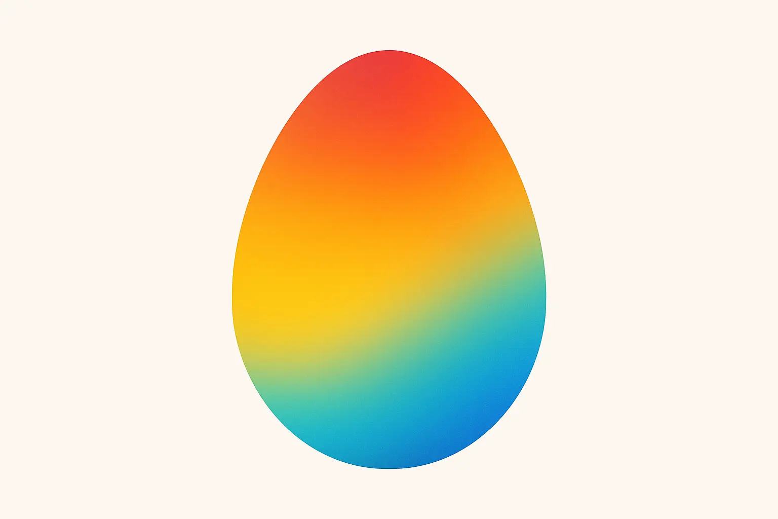 Modern abstract Easter wallpaper with gradient effects
