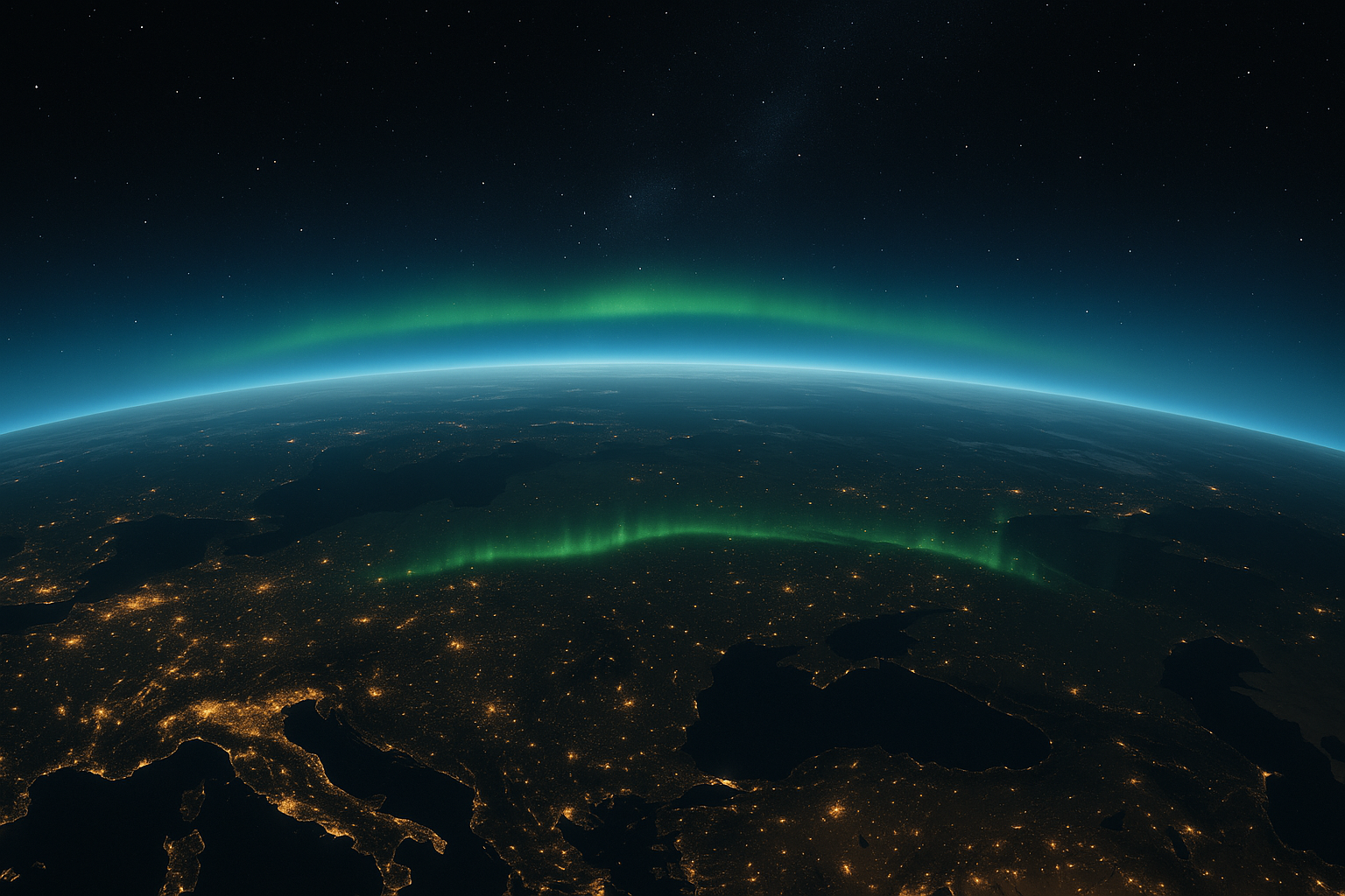 Earth view from International Space Station