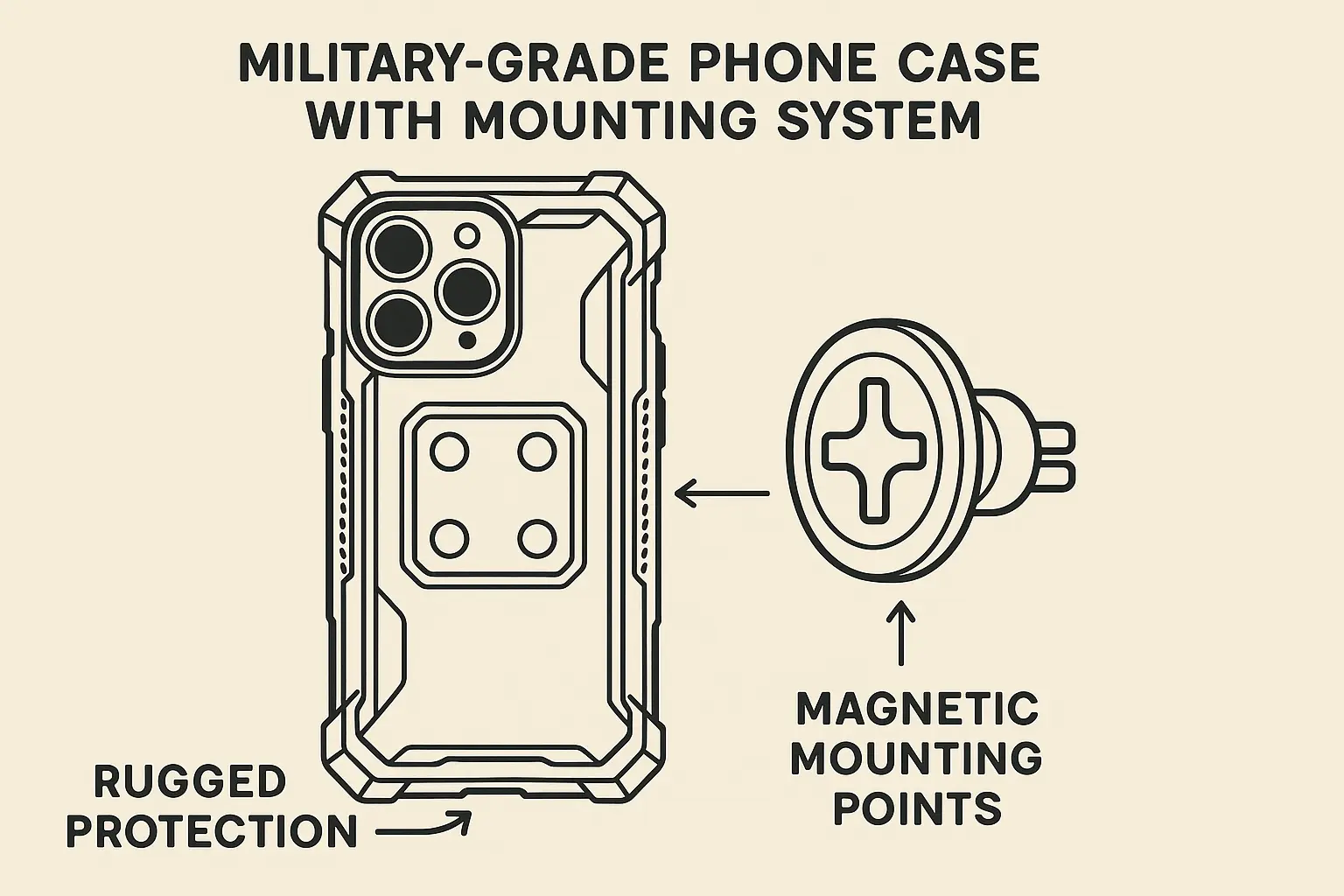 Military-grade phone protection solutions