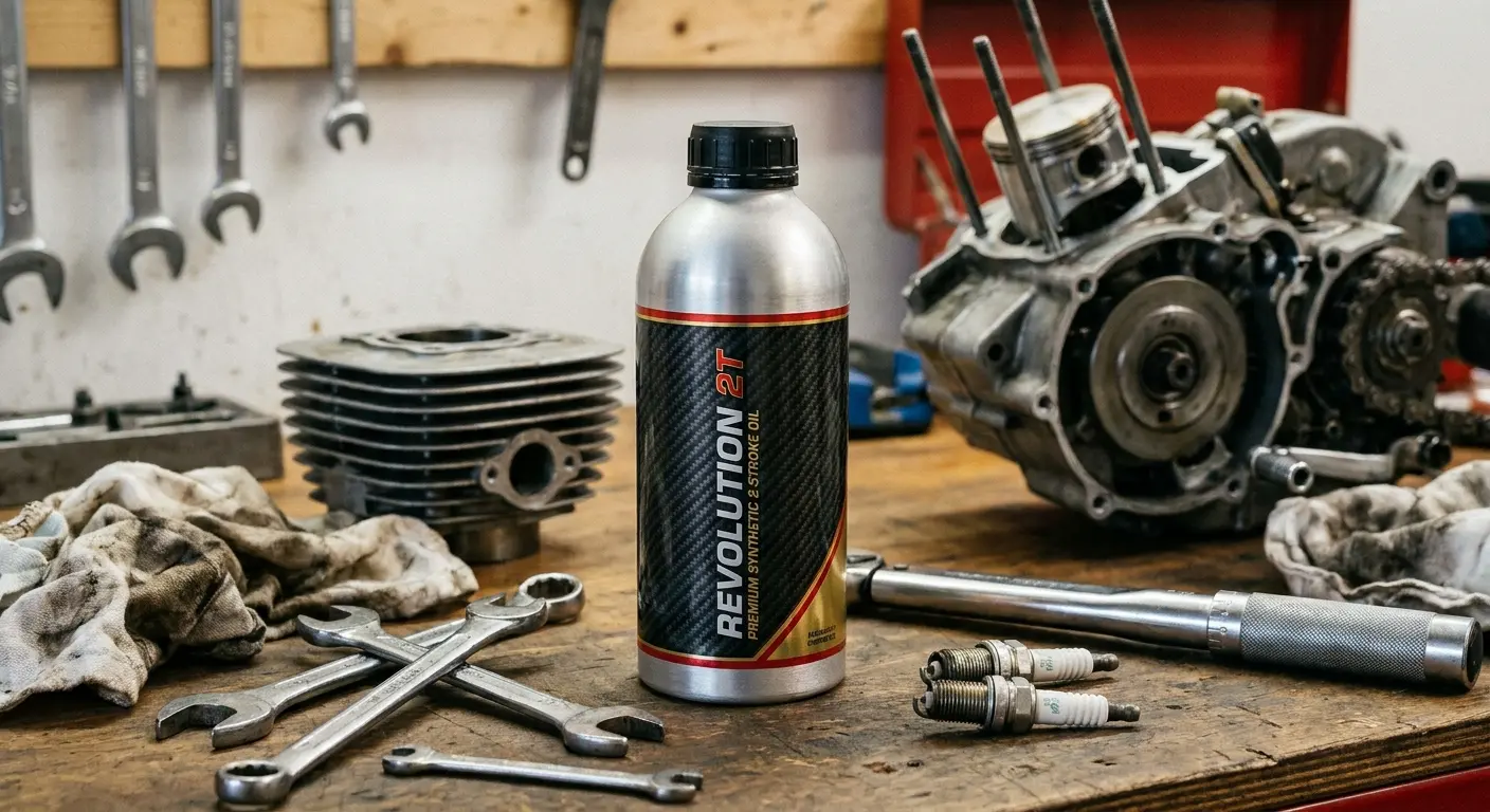 Maxima Castor 927 two-stroke oil bottle