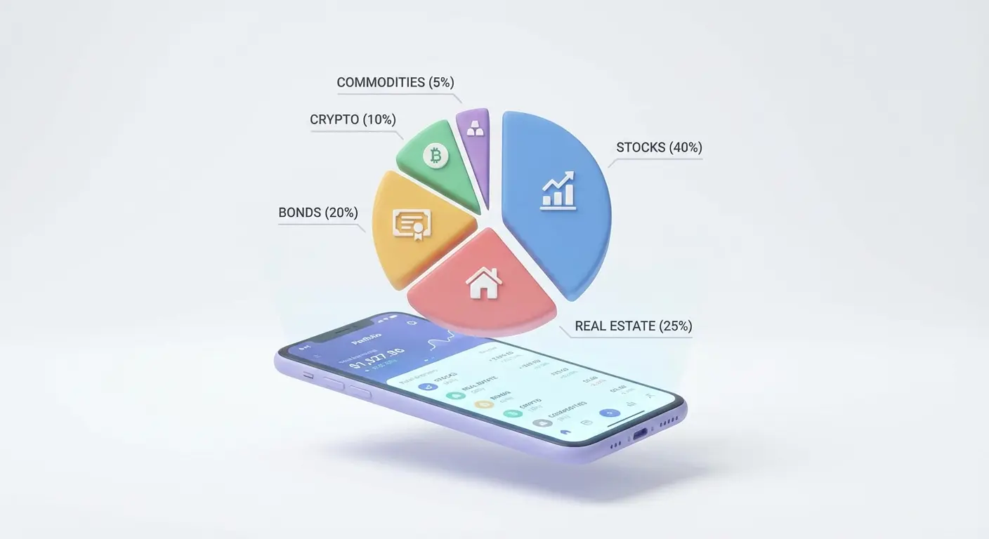 Wealthfront app displaying automated investing features