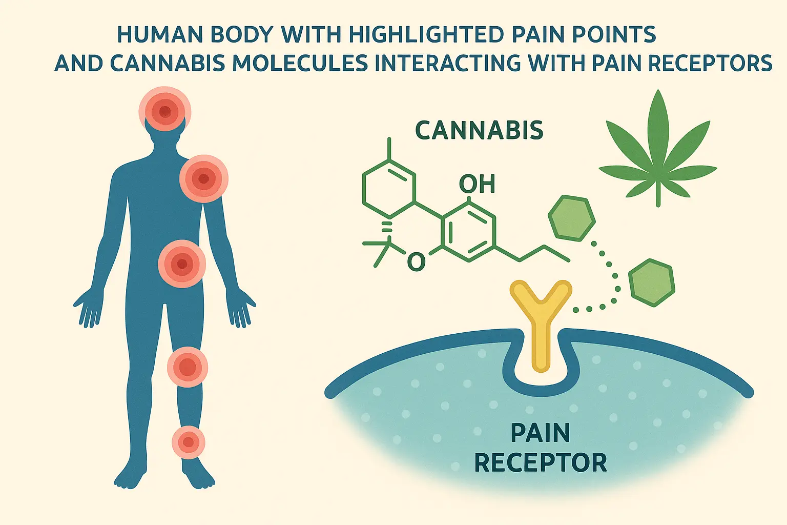 Medical cannabis patient using Pine Tar for pain relief