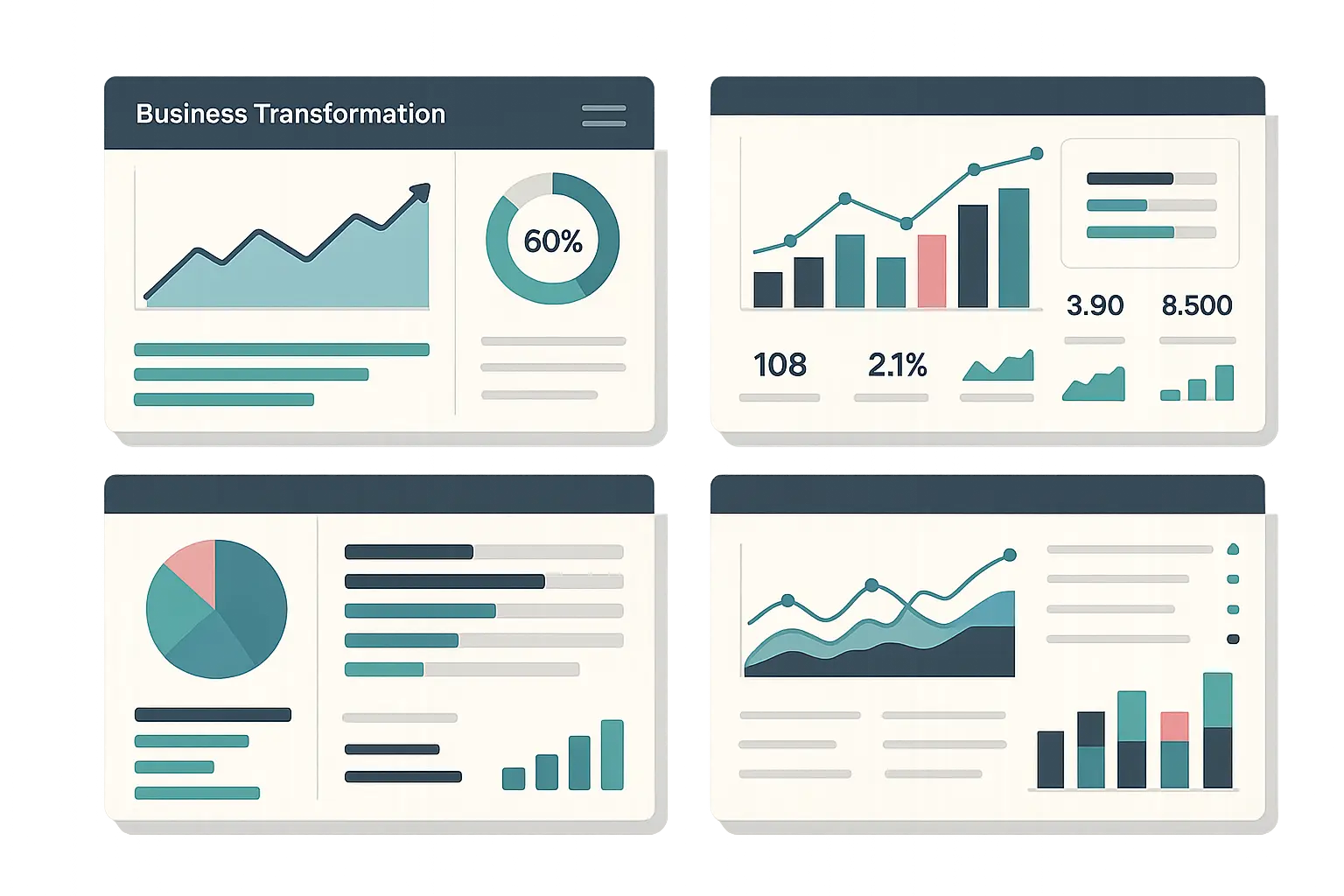 B2B digital transformation case studies overview
