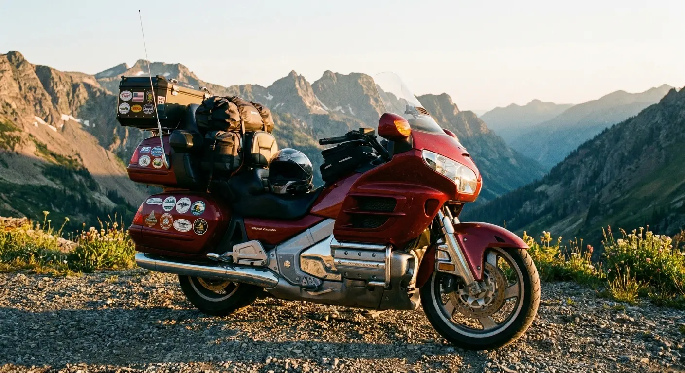Honda Gold Wing touring motorcycle