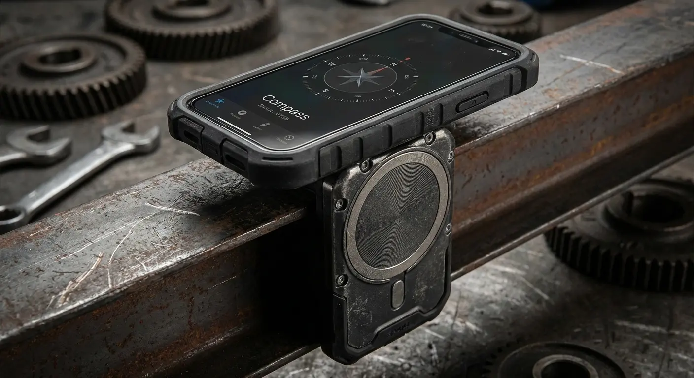 Rokform Rugged case protecting iPhone from drops