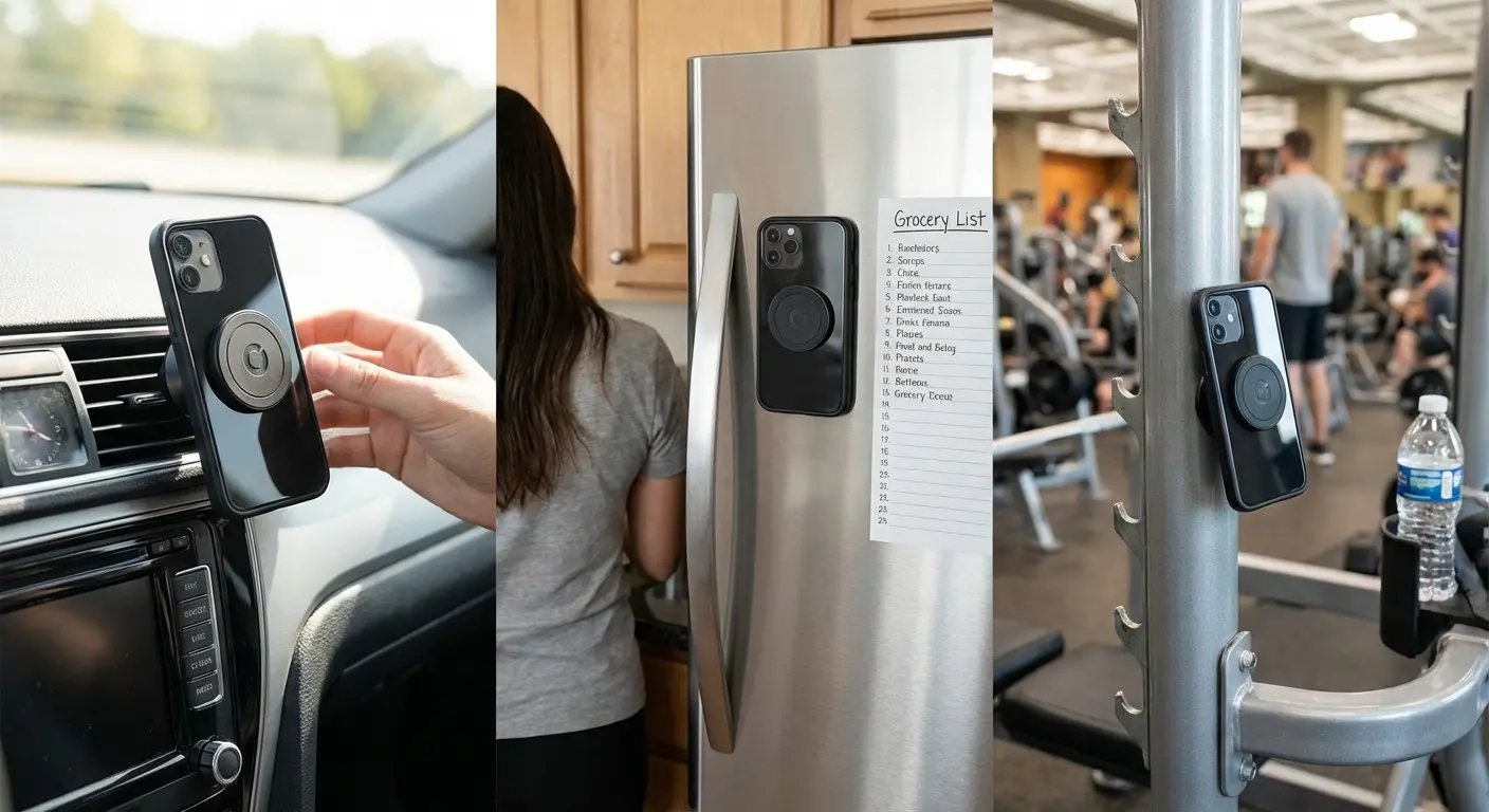 Rokform magnetic mounting system versatility